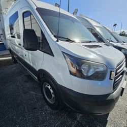 2017 Ford Transit T-250 is a mid-roof cargo van, purpose-built for commercial operations requiring secure storage and upfitting for tools 