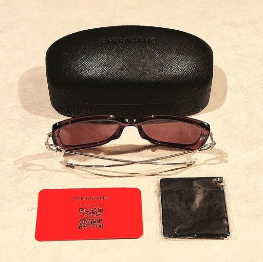NEW SALVATORE FERRAGAMO SF913S SQUARE LENSE BUTTERFLY FRAME  display picture 2