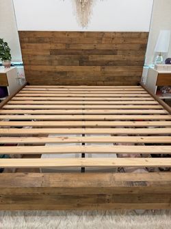 West Elm Emmerson King Bed Frame