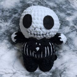 Crochet Jack Skellington Plushie