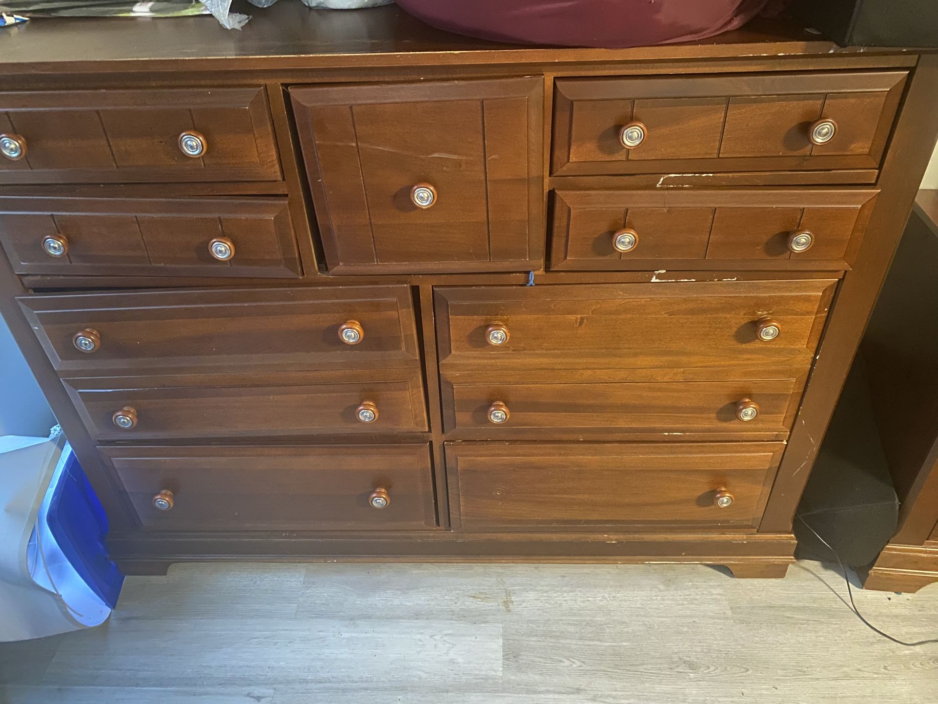 Dresser With Matching Night Stand