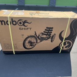 NEW Mobo Shift Reversible Three Wheeled Cruiser Adult Ride On Blue Trike bike