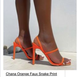 Simmi London Orange High Heels