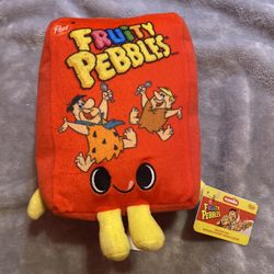 Post Fruity Pebbles Cereal Box Foodies Plush by Funko