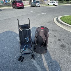 Stroller and car seat