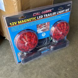 12volt Magnetic LED Trailer Light Kit Signal Emergency 🆘 Towing Light 