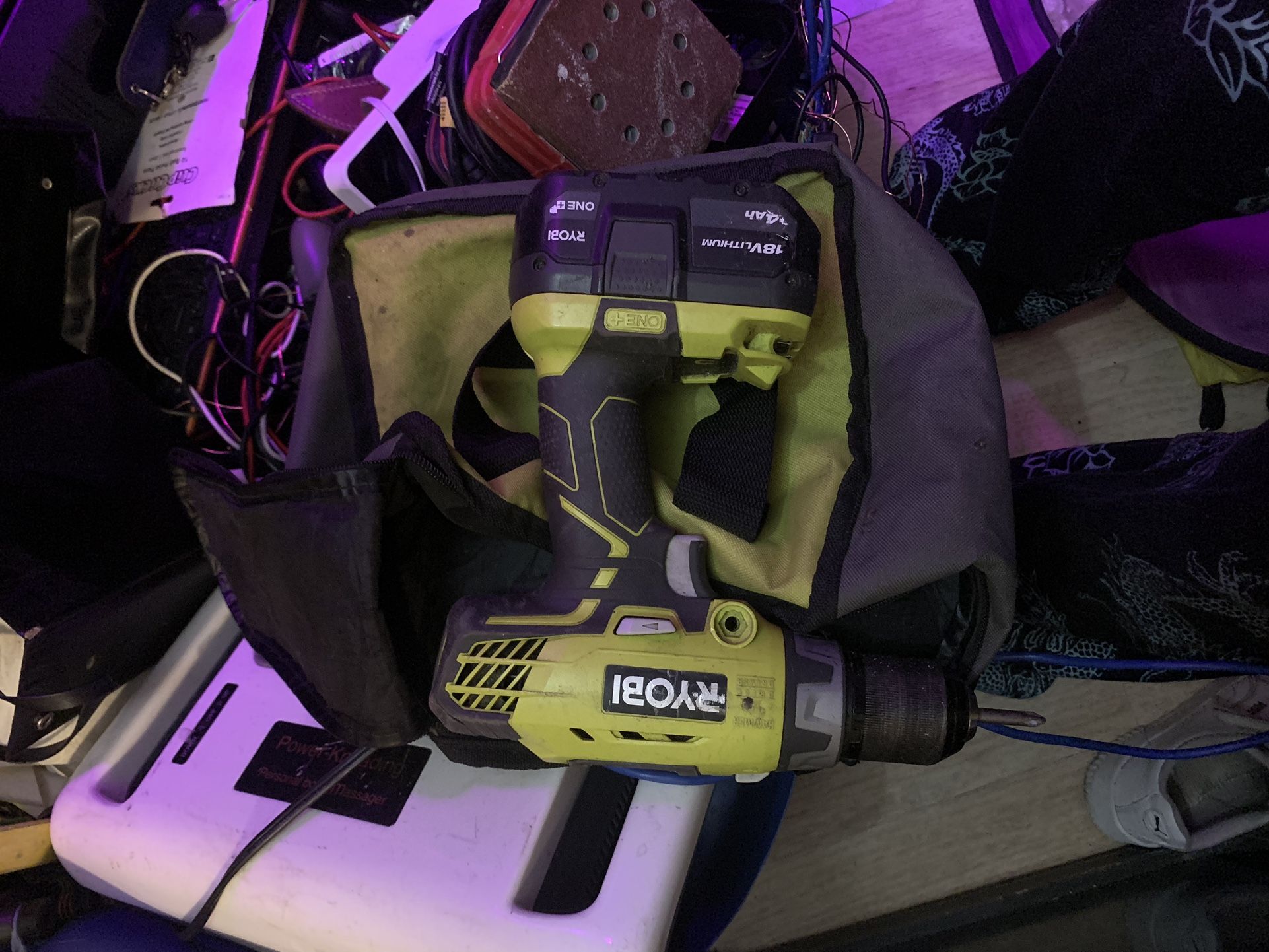 Ryoal Drill Driver Comes With Bag And 1 Battery 