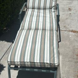 Pool Lounge Chair & Cushion