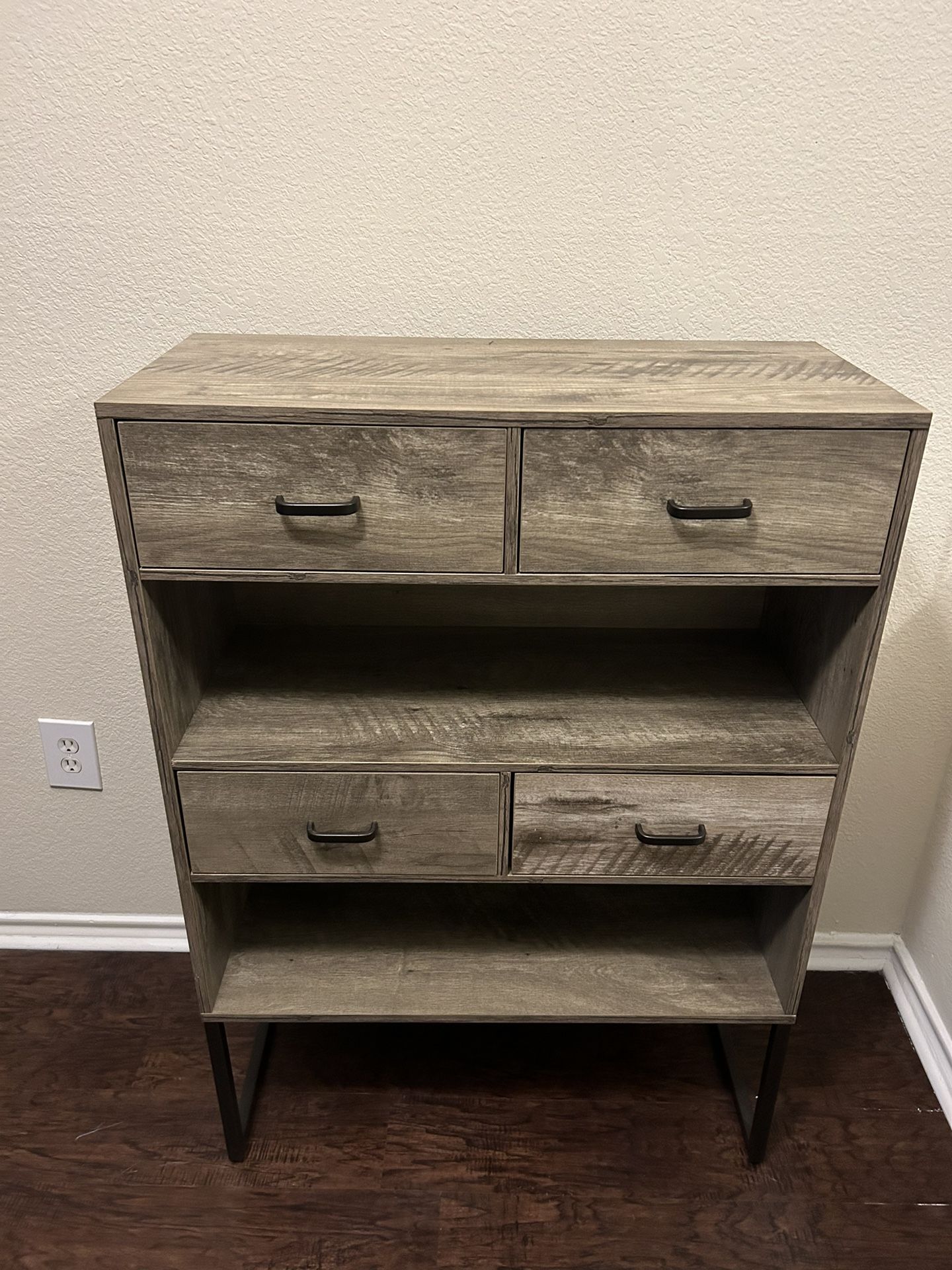 Rustic Storage Bookcase