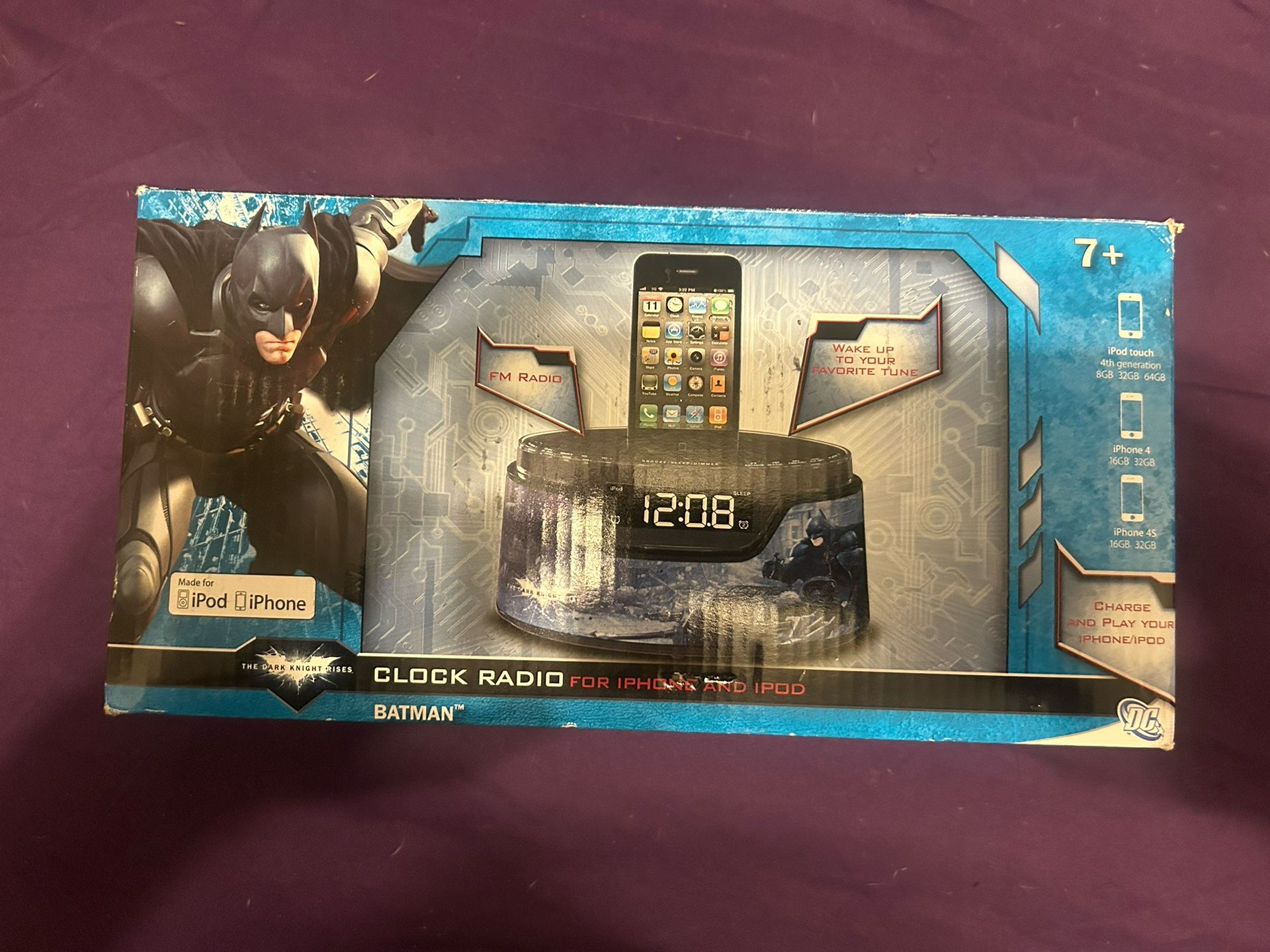 Batman Clock Radio For iPhone And iPod