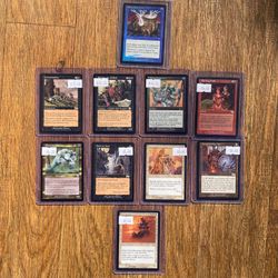 Magic the gathering Vintage MTG card singles lot