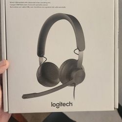 Logitech USB Wired Headset ! Brand New In Box