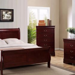 Bedroom Set On Massive Discount Price! Free Mattress And Boxspring Included!