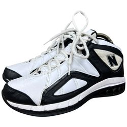 New Balance 904 V1 Basketball Court Mens Sneakers Size 8 BB904WB Black & White 