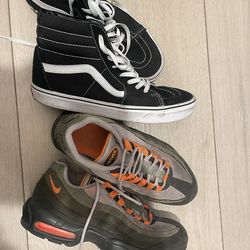 Vans and air max both for $40.00