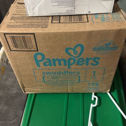 brand New Pampers Swaddle 8 To 14 Pounds