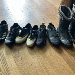 Cleats and bog boots