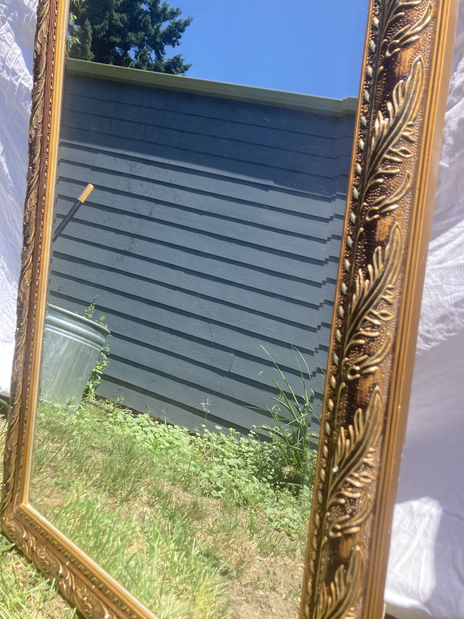 Gold Vintage Mirror