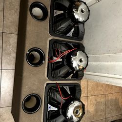 15" Ground Shaker Triple Subwoofer Box with L7 Kickers