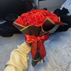 Red Bouquet of Flowers