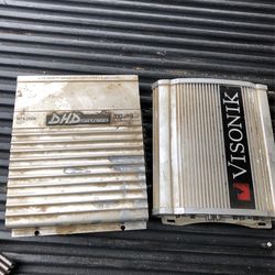3 Amplifiers 4 Sale