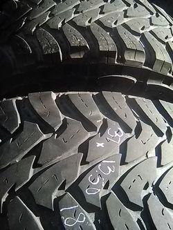 37x13.50 18 two Toyo tires