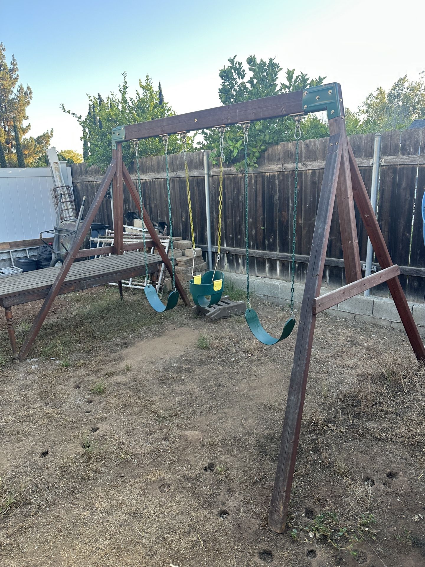 Swing set