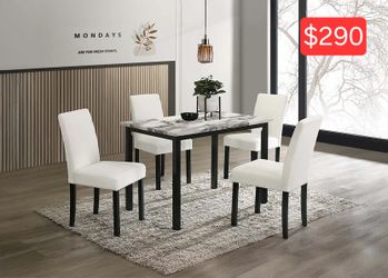 5 PC SMALL DINING SET