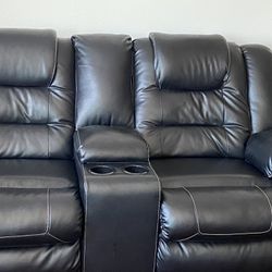 Black couches