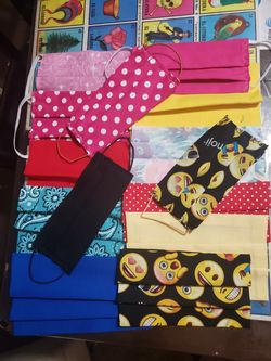 Mascarillas con su filtro incluido y se pueden lavar