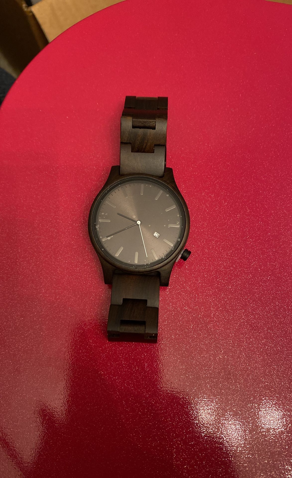 LM Wood Men’s Watch Black
