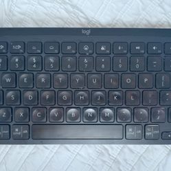 Logitech MX Keys Mini Minimalist Wireless Illuminated Keyboard, Compact, Bluetooth, Backlit, USB-C,