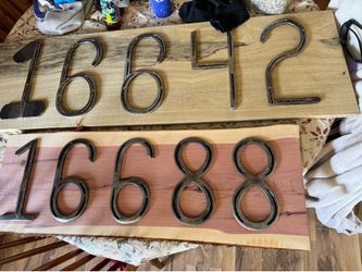 House numbers