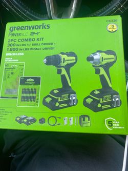 Greenworks 24V Brushless 2-Piece Combo Kit CK326