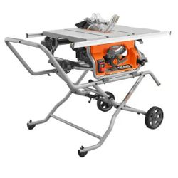 Ridgid Table Saw. 15 Amp. 10"