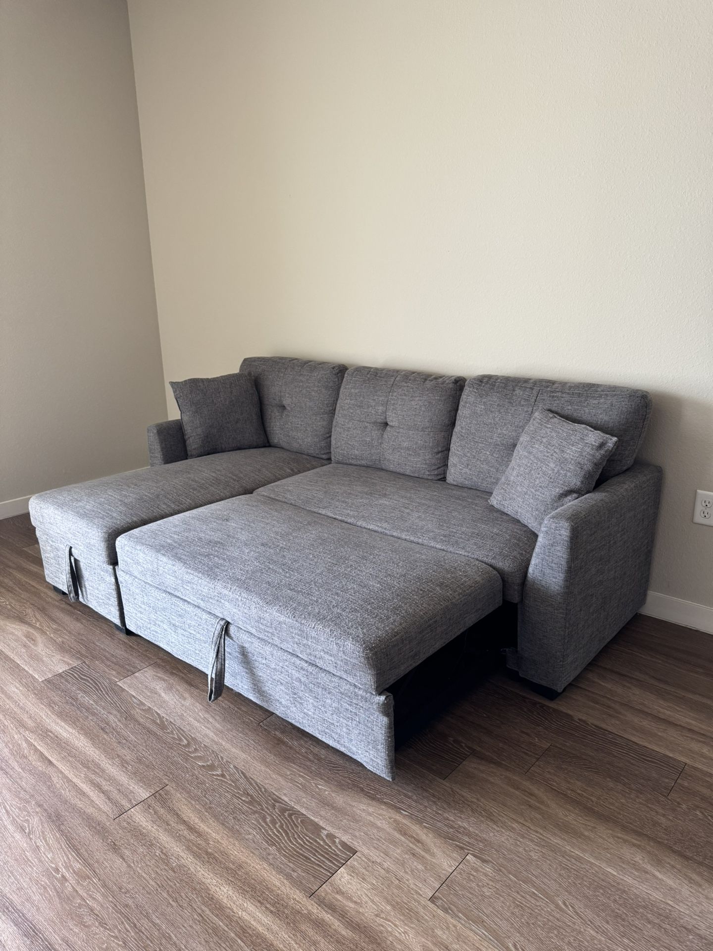 Gray Couch In Good Condition