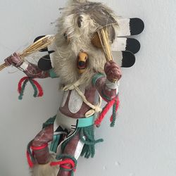Navajo American Kachina Owl Doll by Fran Yazzie