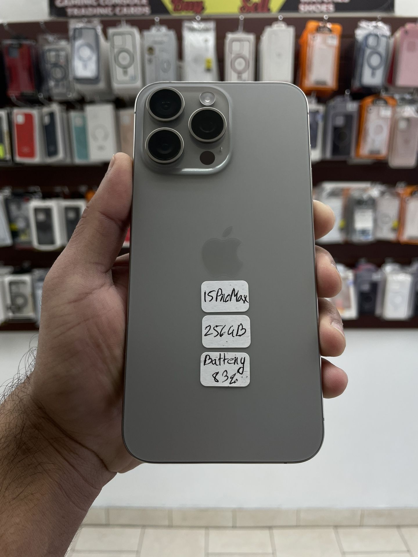 iPhone 15 Pro Max 256GB Factory Unlocked