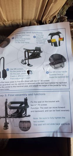 Front-Mount Child Bike Seat