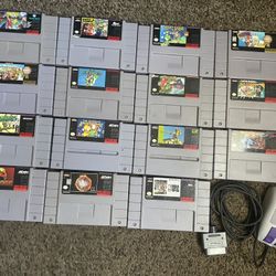 SNES  Games For Sale!!!