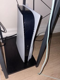 Ps5 with controller and monitor