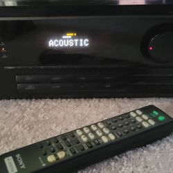 Sony FM/Am Stereo Receiver W/Remote