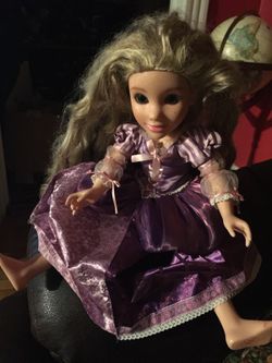 Disney tangled rapunzel doll "18"