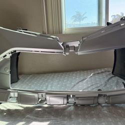 2017 Toyota Corolla Silver Front Bumper