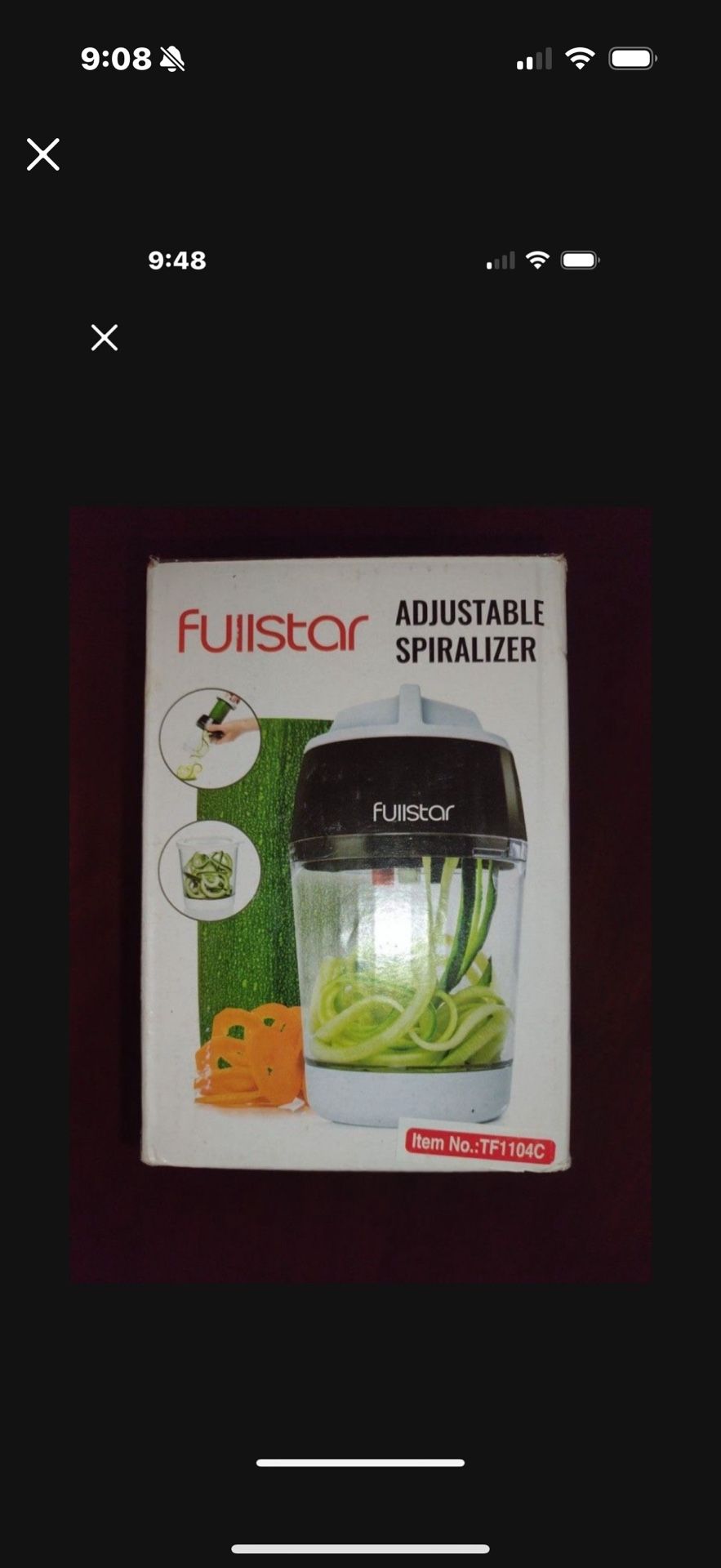 Fullstar Adjustable Spriralizer
