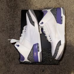 Jordan 3 Dark Iris Size 11