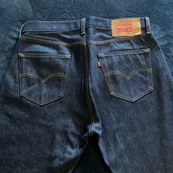 Blue shrink to fit 501