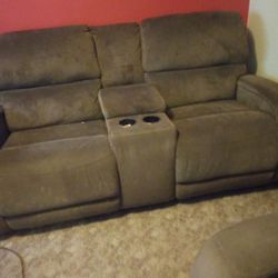 Couch and loveseat