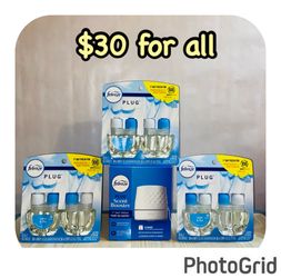Febreze Plug Bundle, $30 for all‼️