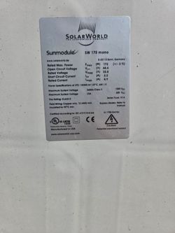 175w solar panels